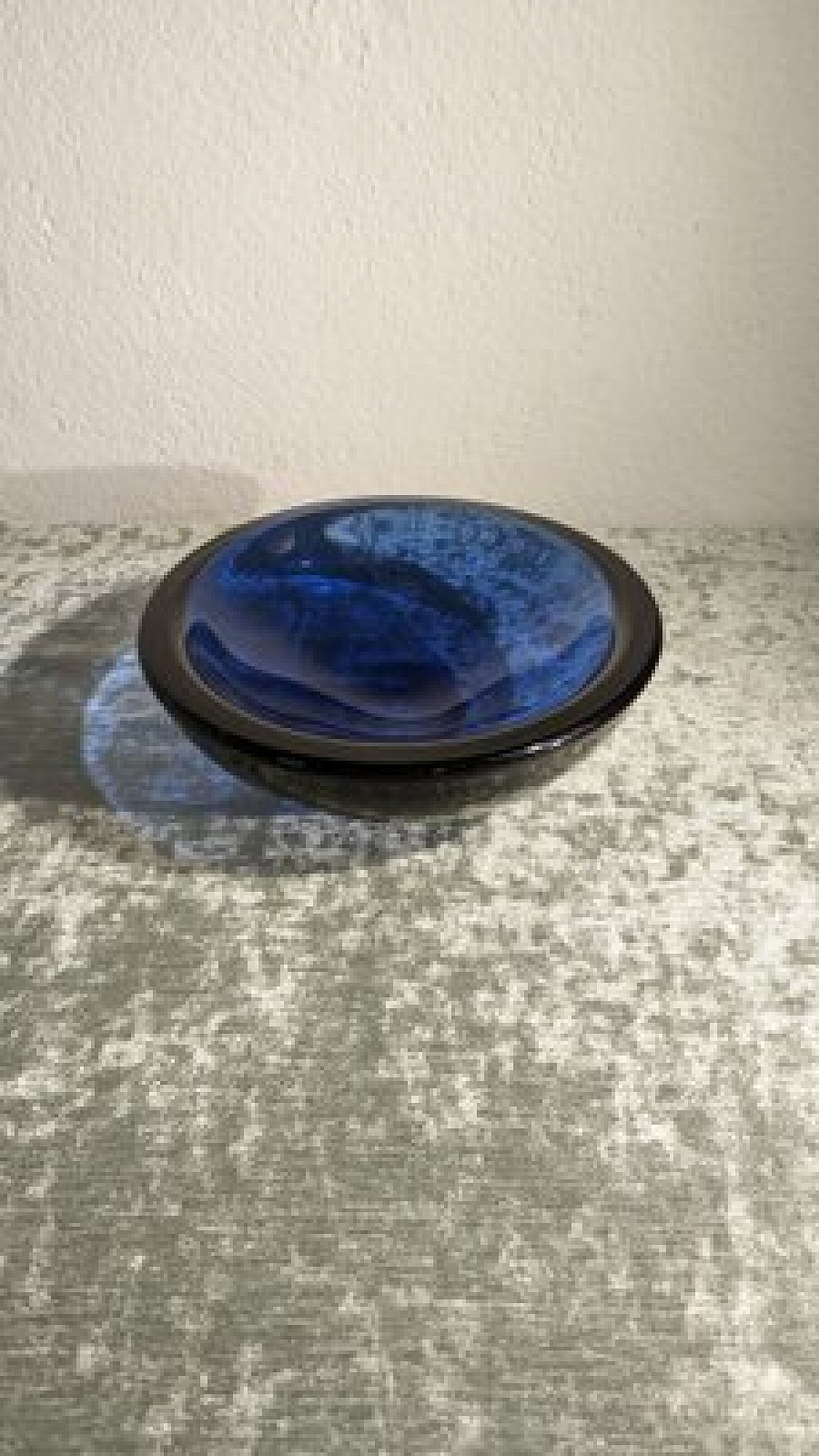 Murano glass bowl by Mario Pinzoni for Seguso, 1960s 4
