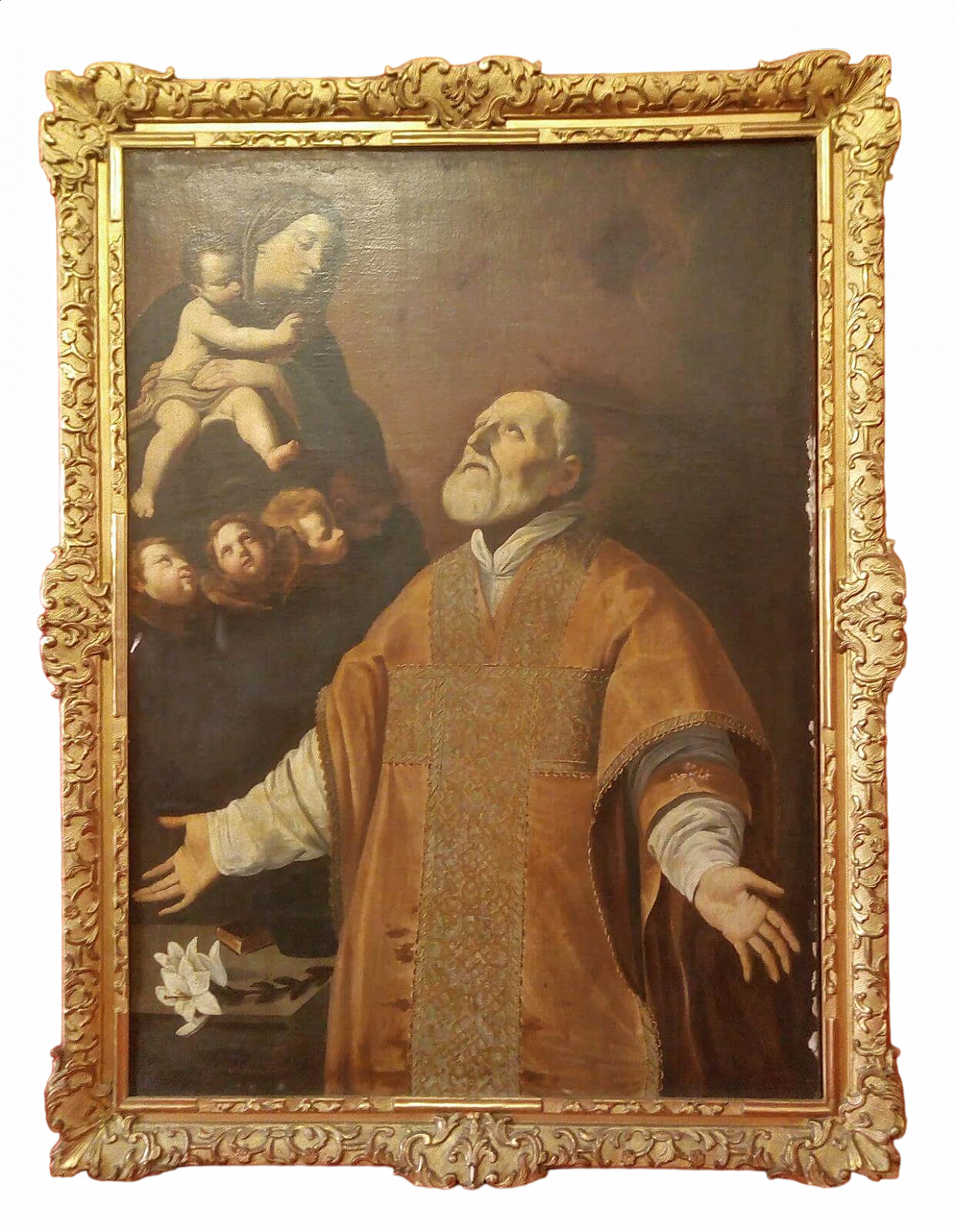 St. Philip Neri, Virgin and Child, oil on canvas, late 18th century 10