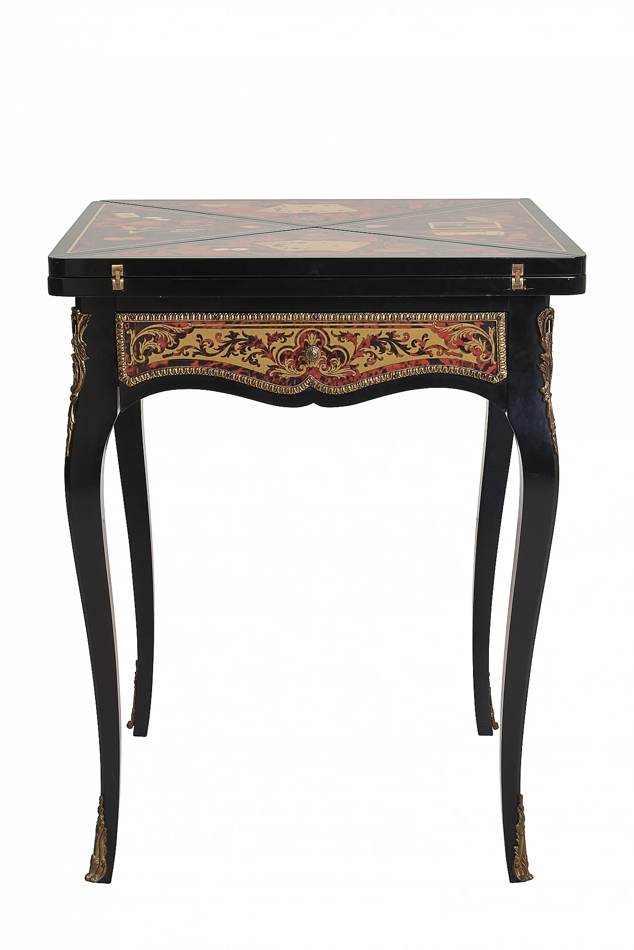 Boulle style game table, 1960s 1