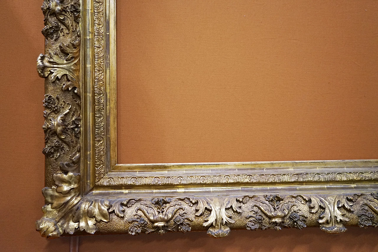 Rectangular frame with scrolls, 19th century 1