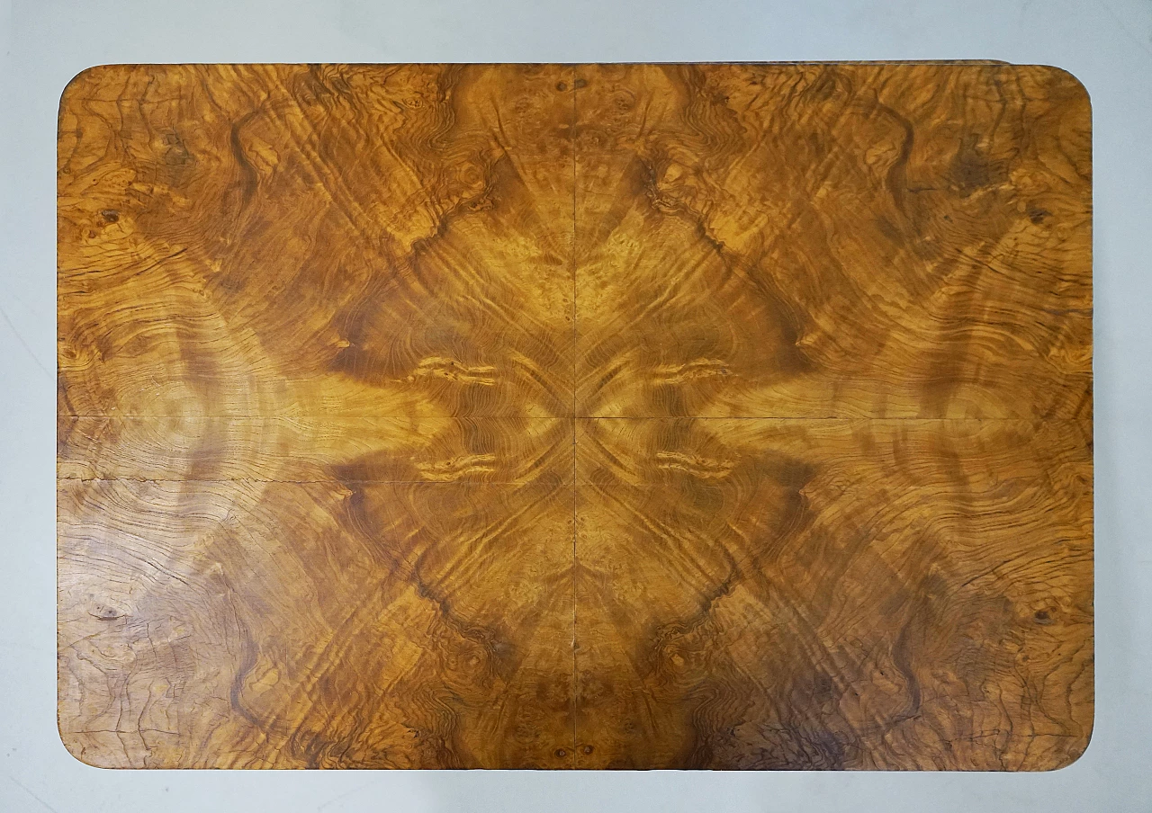 Briarwood coffee table with three shelves, 1940s 2