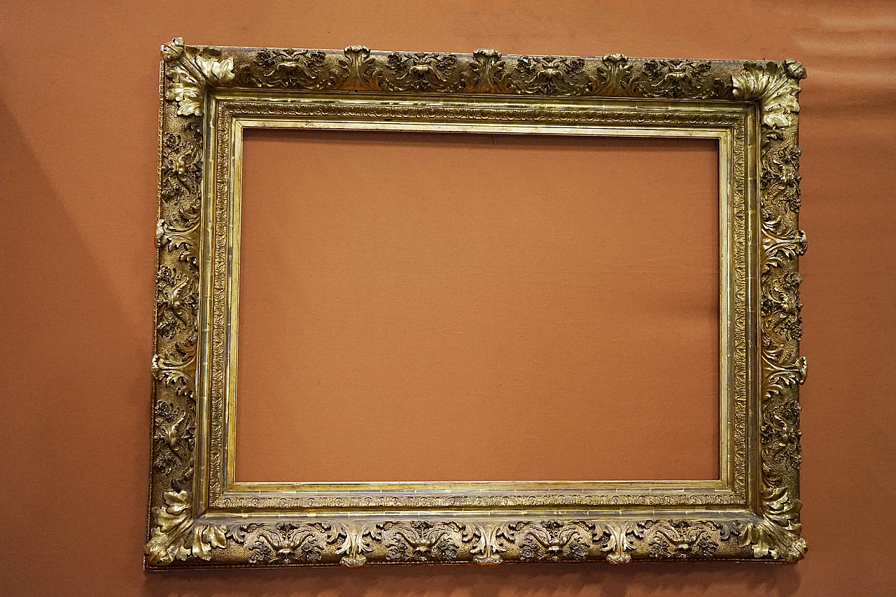 Rectangular frame with scrolls, 19th century 2