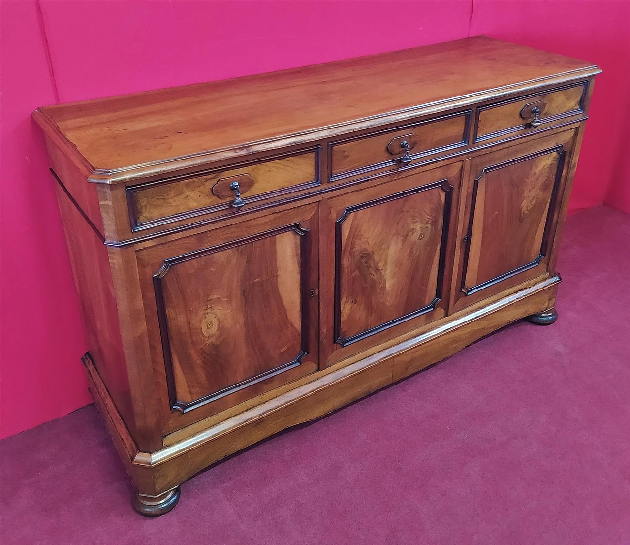 Light mahogany sideboard, second half of the 19th century 1