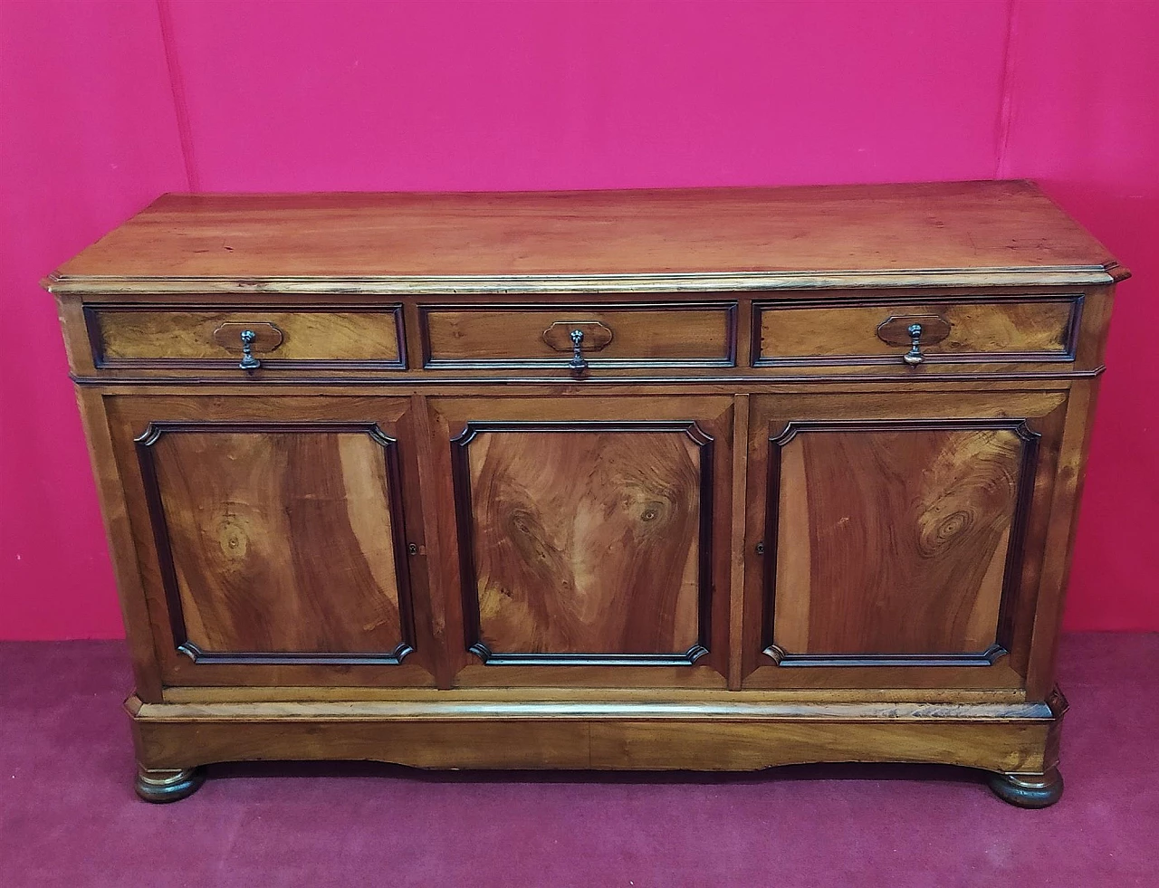 Light mahogany sideboard, second half of the 19th century 10