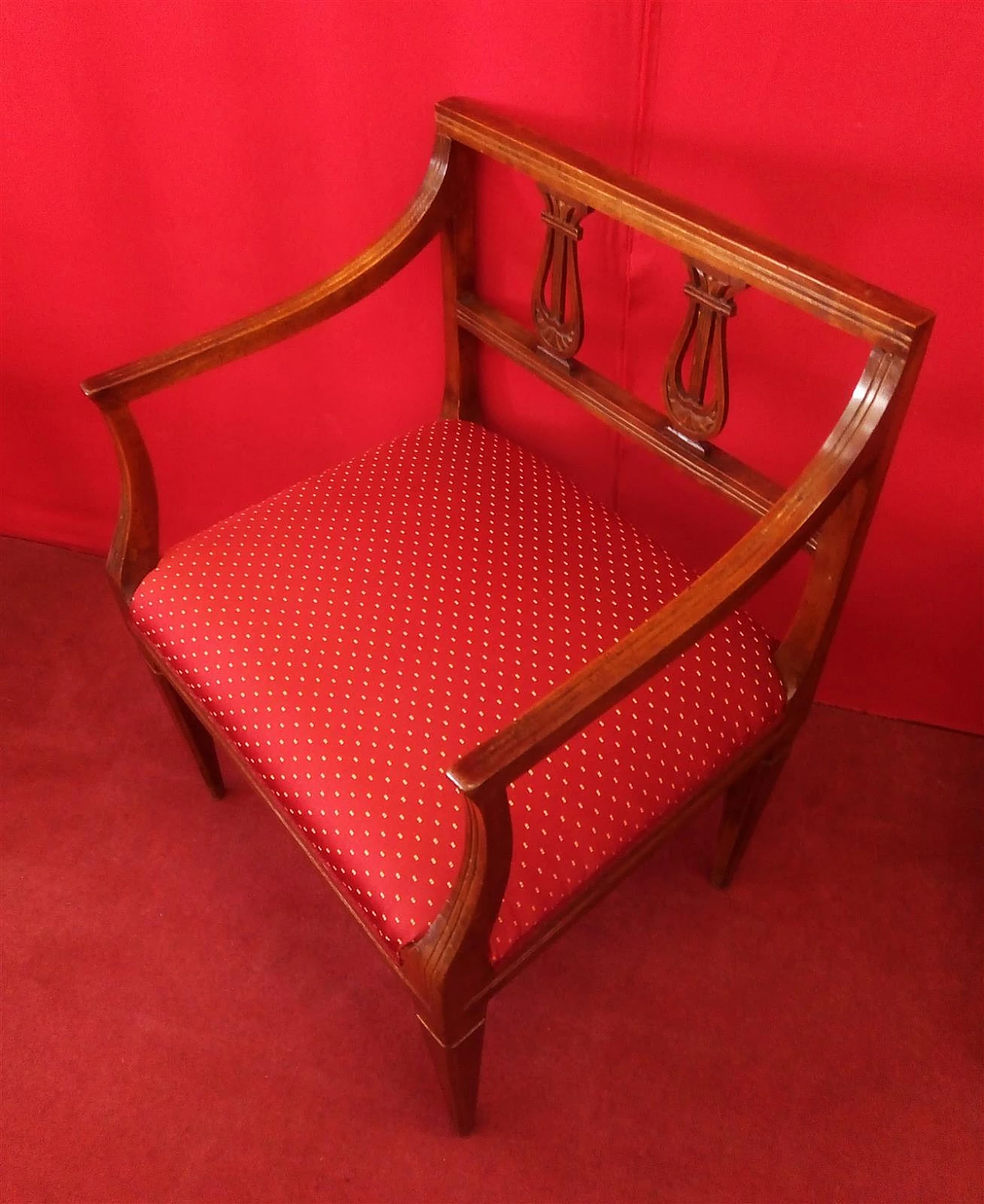 Louis XVI style sofa, armchair and pair of chairs, early 19th century 3