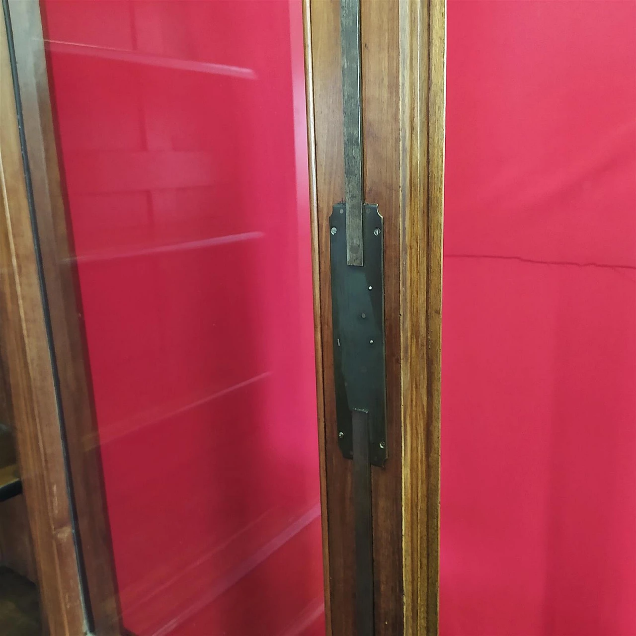 Walnut and oak bookcase, late 19th century 6