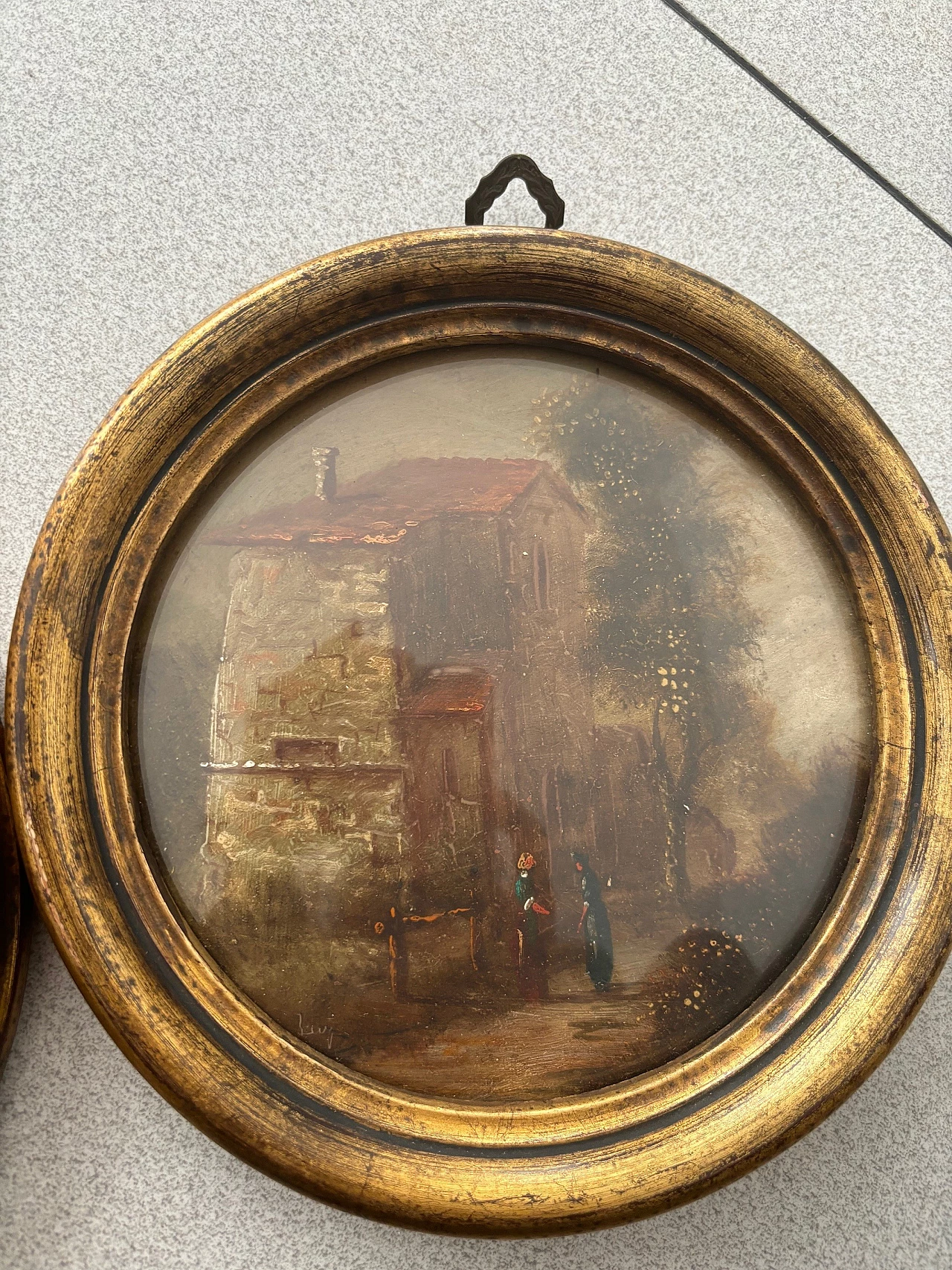 Country landscapes, pair of oil paintings on panel, late 19th century 3