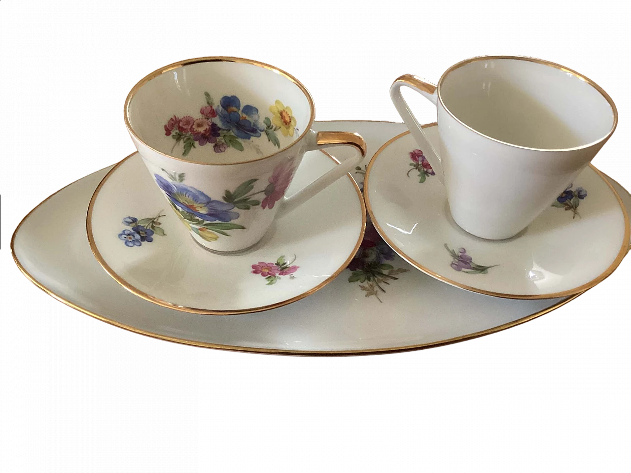 Meissen porcelain coffee set, 1920s 5