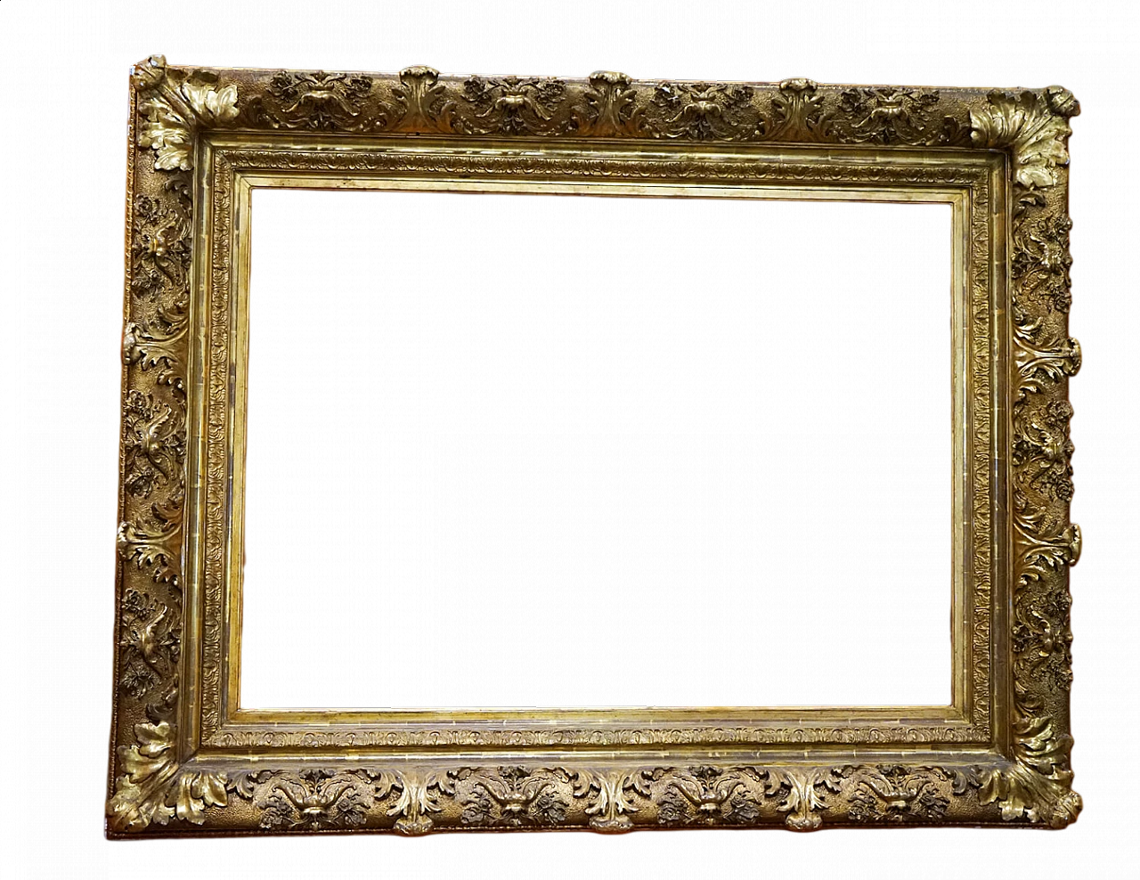 Rectangular frame with scrolls, 19th century 5