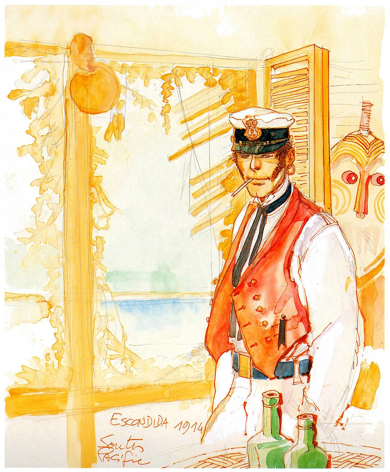 Hugo Pratt, 38 cartoline di Corto Maltese, anni 2000 3