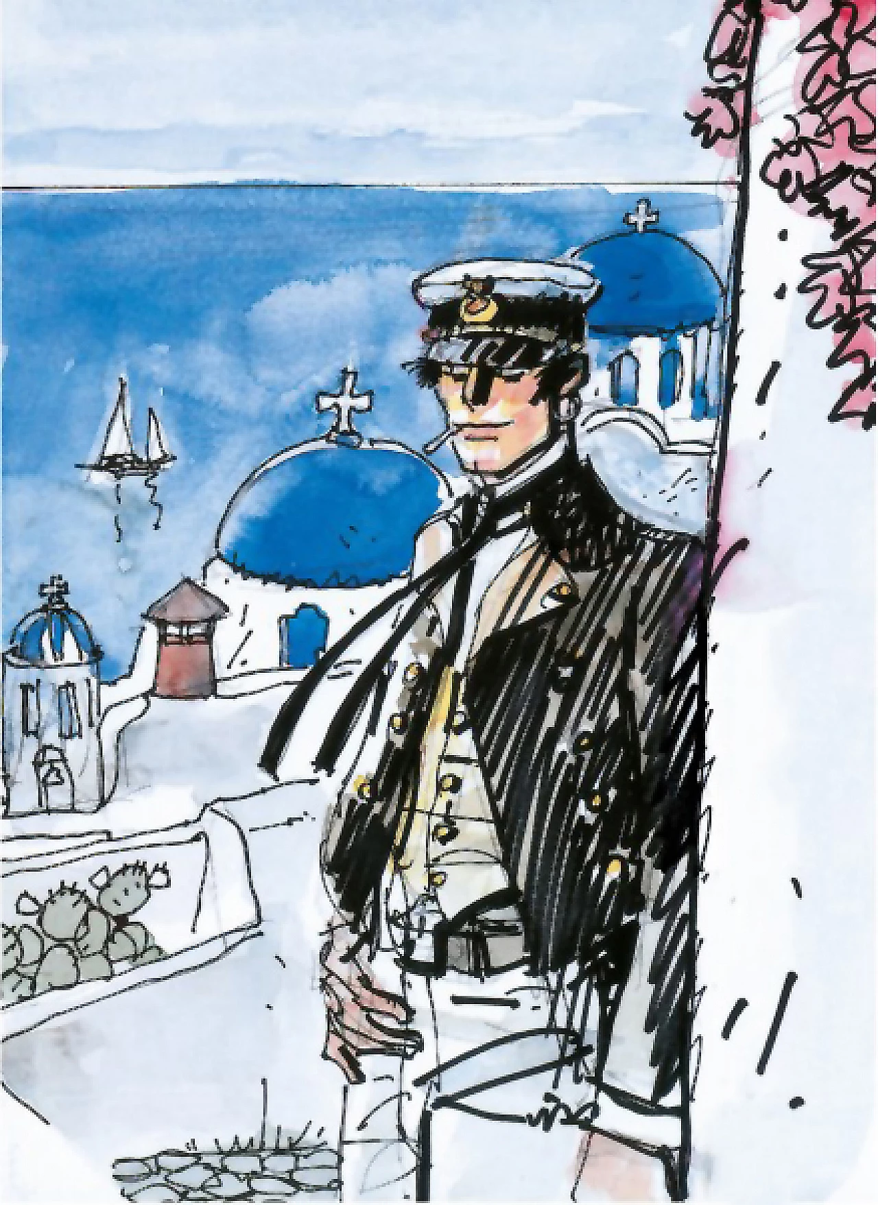 Hugo Pratt, 38 cartoline di Corto Maltese, anni 2000 16