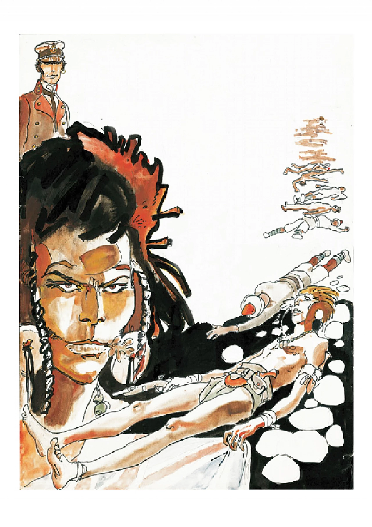 Hugo Pratt, 38 cartoline di Corto Maltese, anni 2000 22