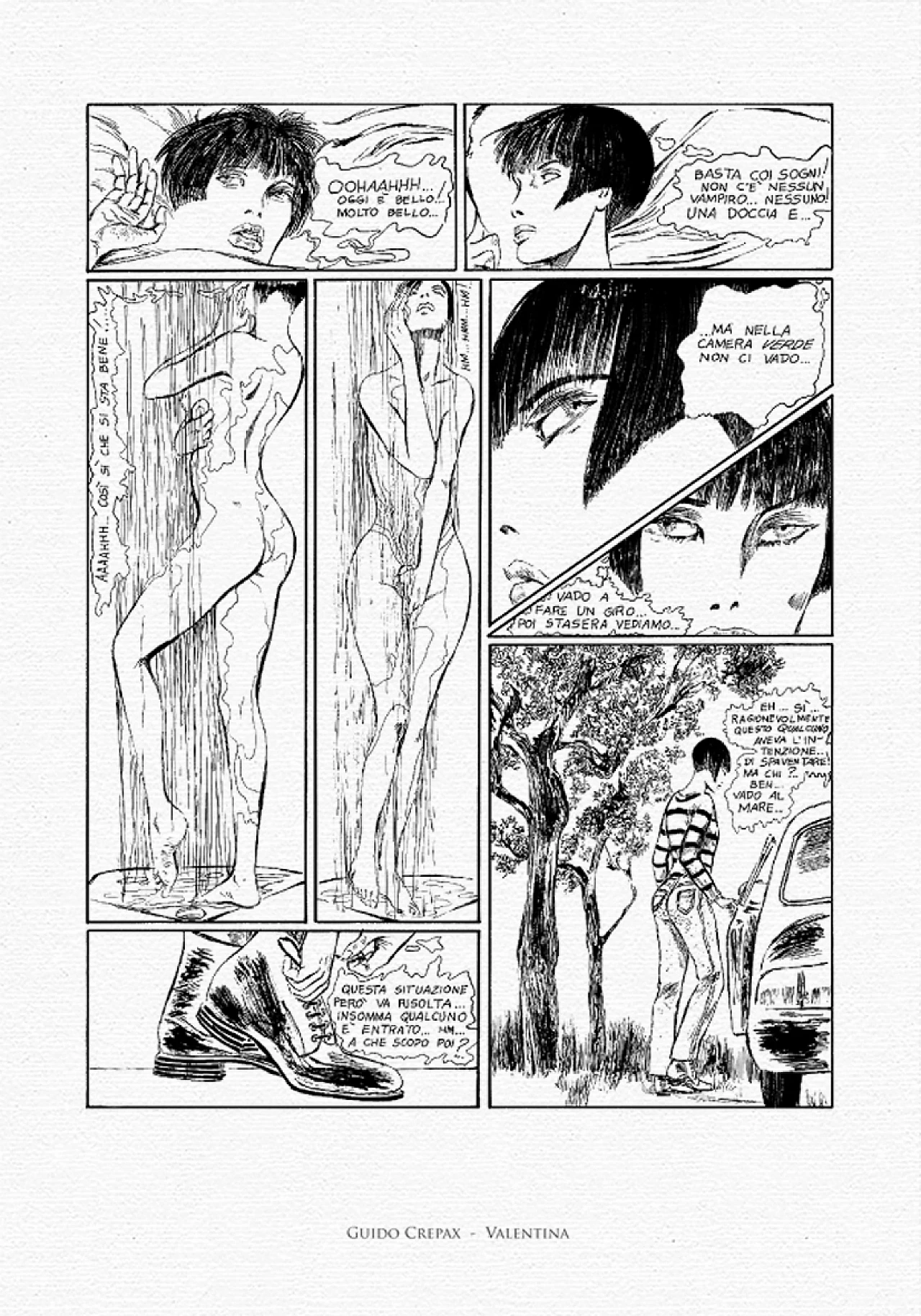 Guido Crepax, 49 cartoline di Valentina, anni 2000 3