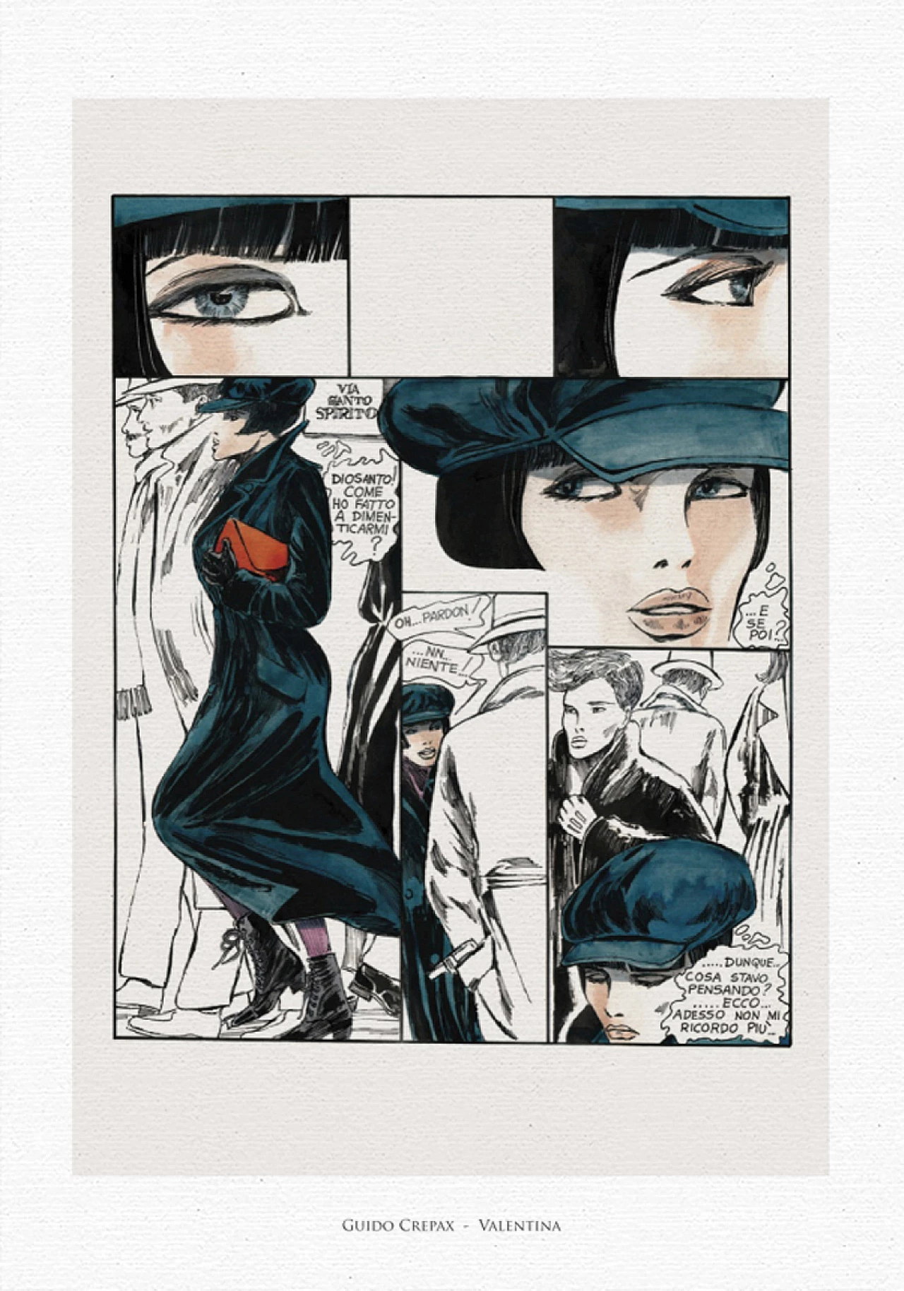 Guido Crepax, 49 cartoline di Valentina, anni 2000 14