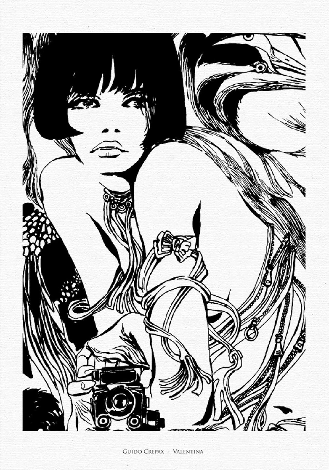 Guido Crepax, 49 cartoline di Valentina, anni 2000 15