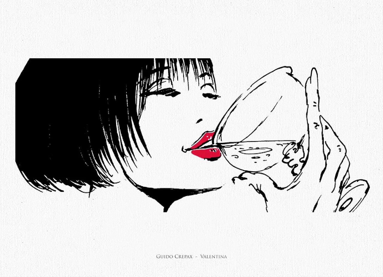 Guido Crepax, 49 cartoline di Valentina, anni 2000 29