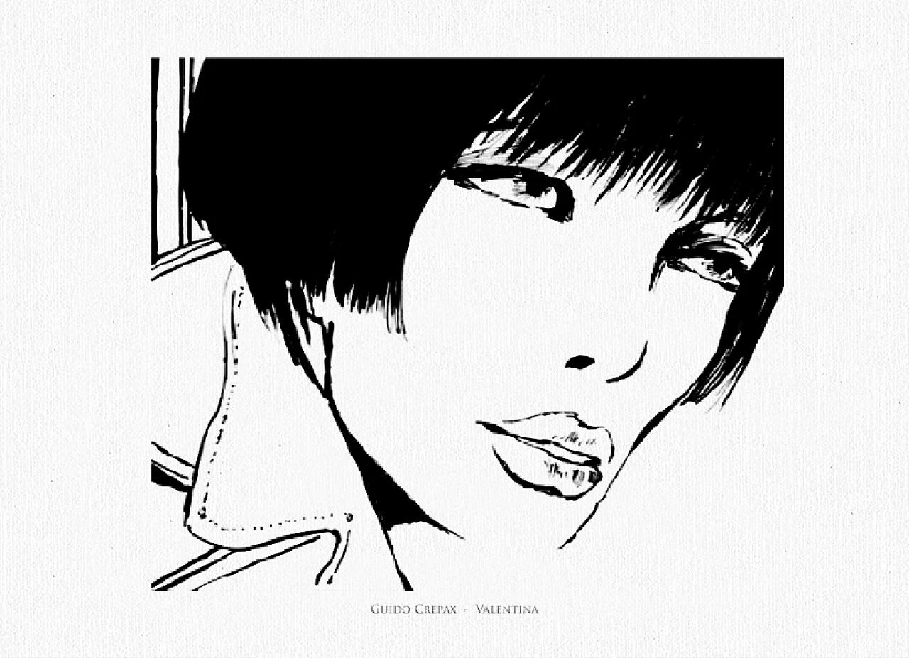 Guido Crepax, 49 cartoline di Valentina, anni 2000 36