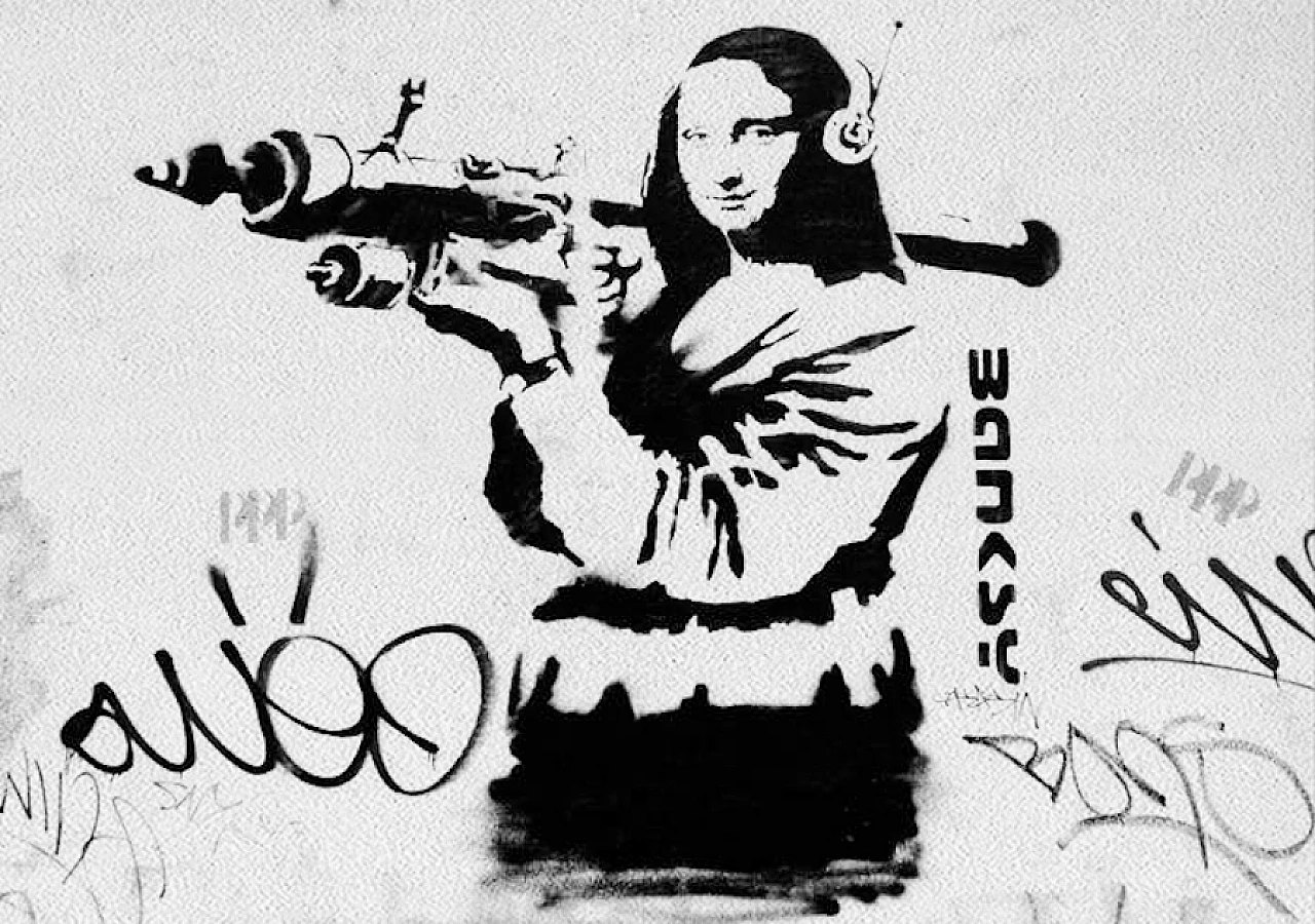 Banksy, 32 cartoline, anni 2000 31