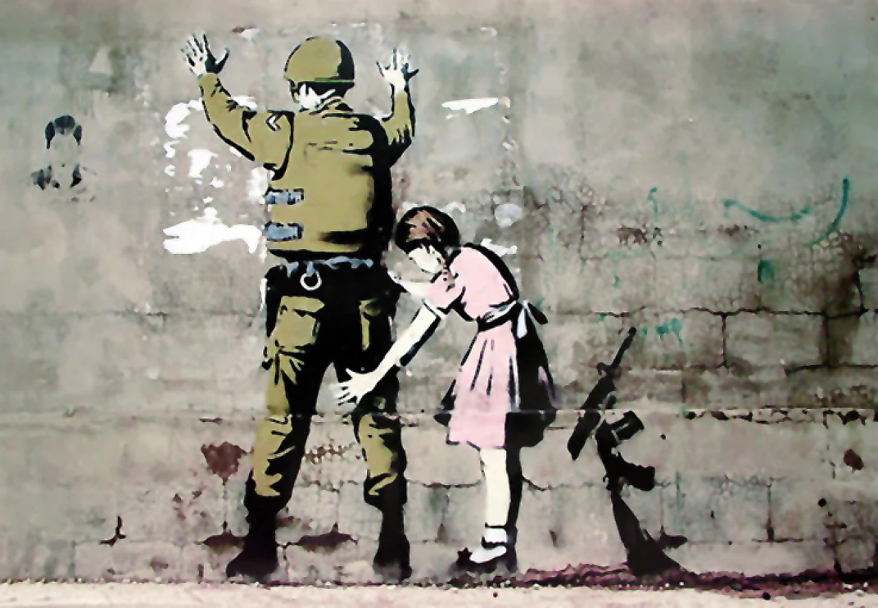 Banksy, 32 cartoline di street design, anni 2000 19