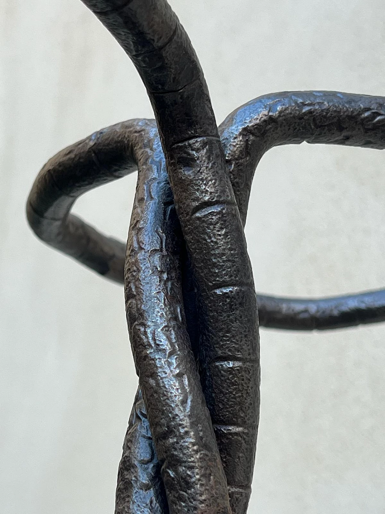 Edgard Brandt, snakes, forged iron sculpture, early 20th century 9