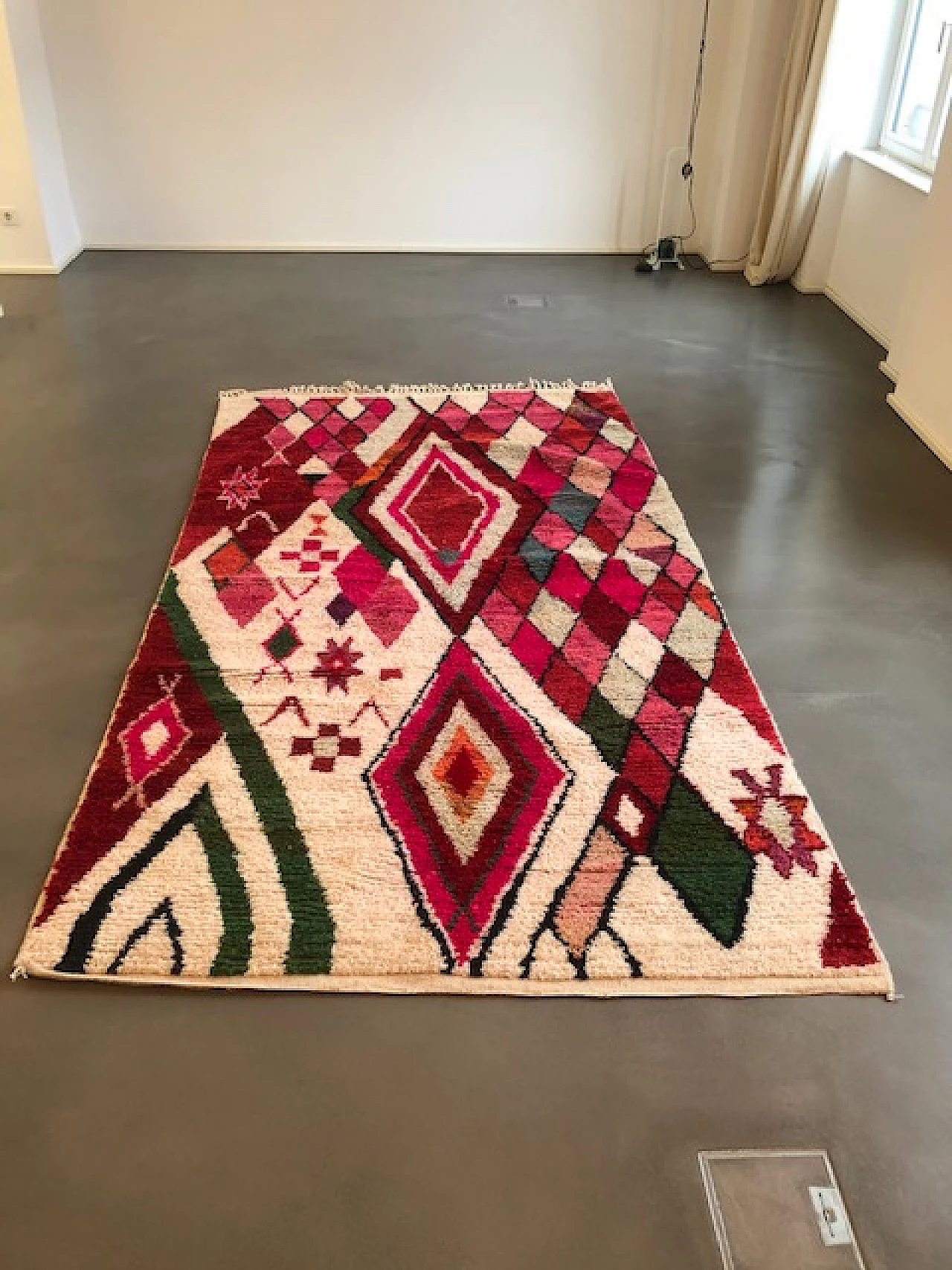 Berber wool Azilal rug 2