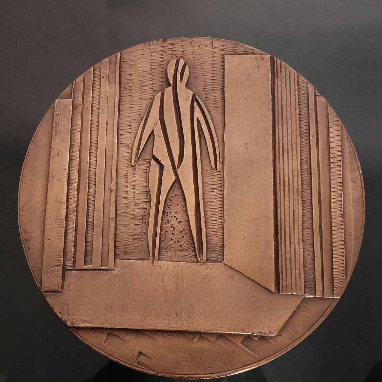 Bronze medal, Luigi Pirandello Nobel prize medal, 1934 2