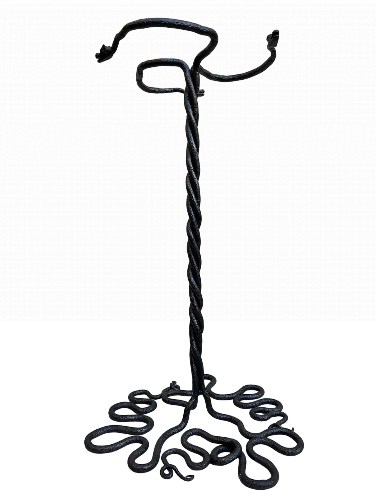 Edgard Brandt, snakes, forged iron sculpture, early 20th century 16