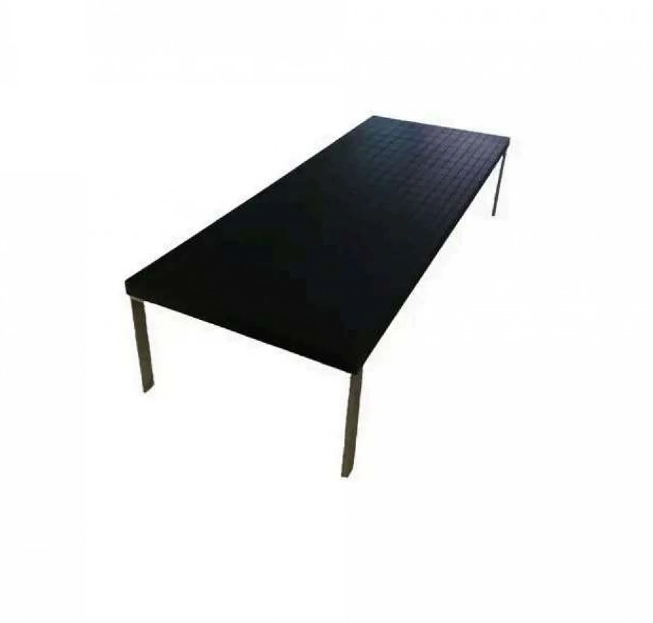 Geometrie coffee table in steel and oak by Poltrona Frau, 2005 4