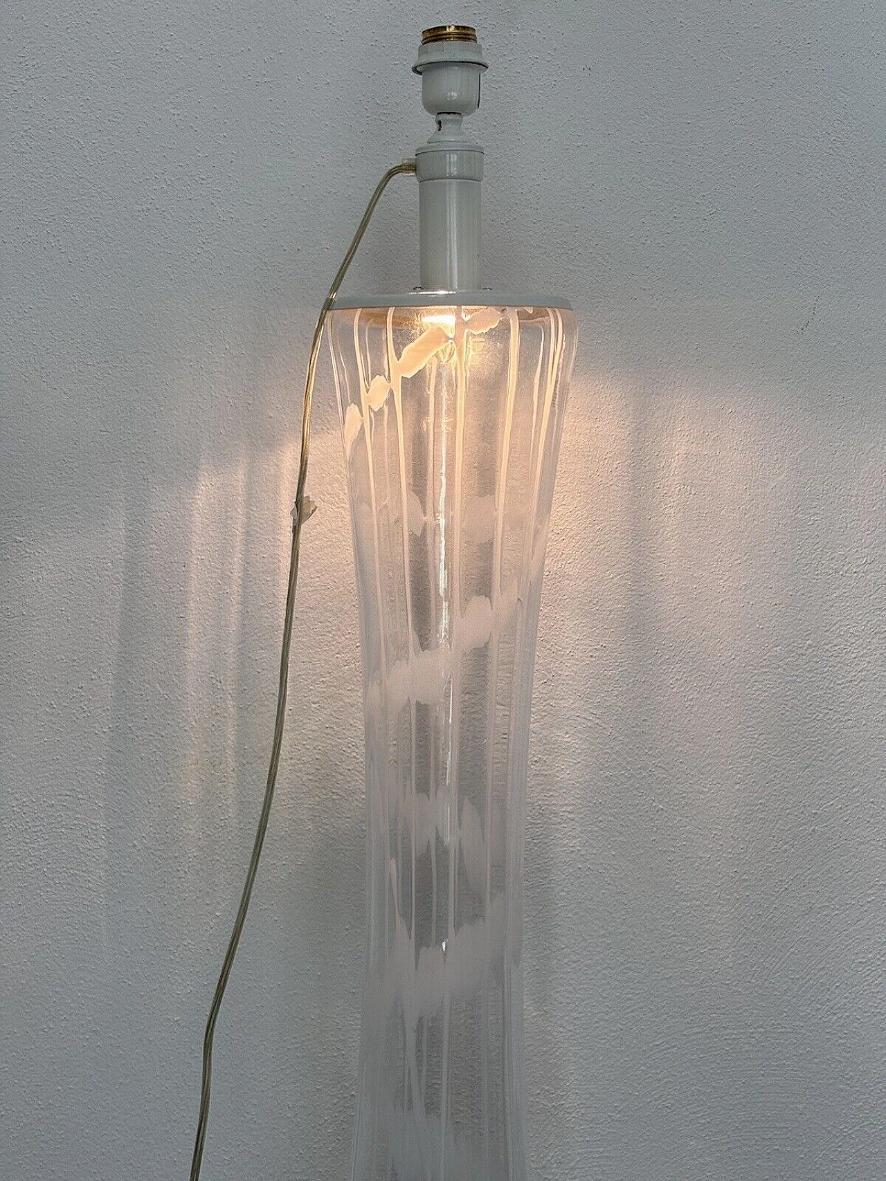 Murano glass floor lamp by Mazzega, 1970s 2