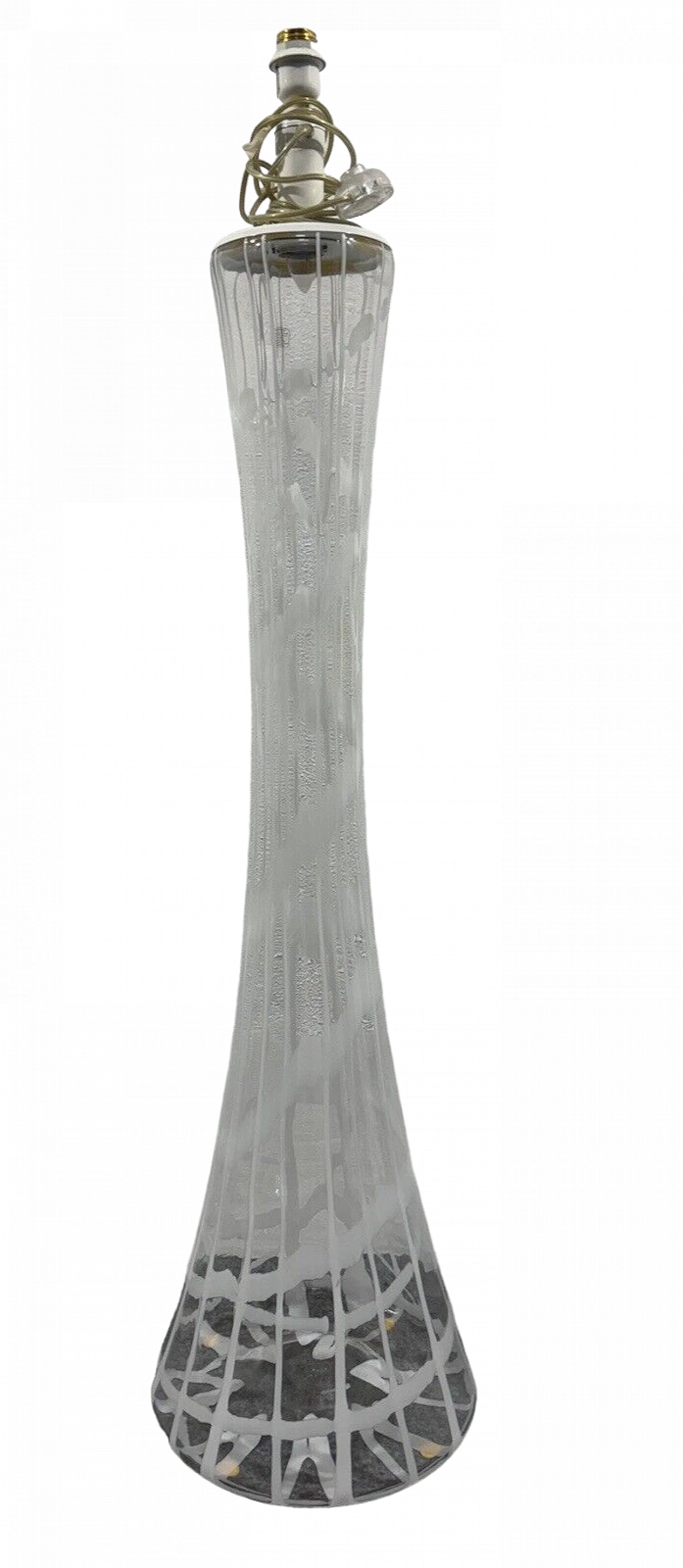 Murano glass floor lamp by Mazzega, 1970s 13