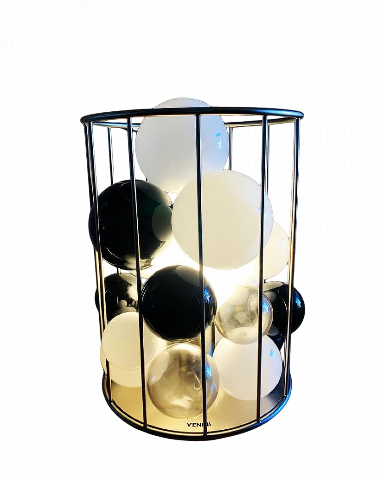 Circo di Lune glass table lamp by Venini, 1980s 4