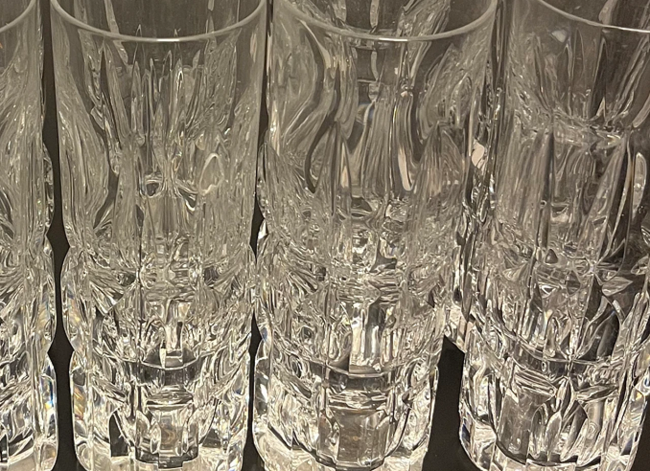 10 Crystal highball tumblers 2