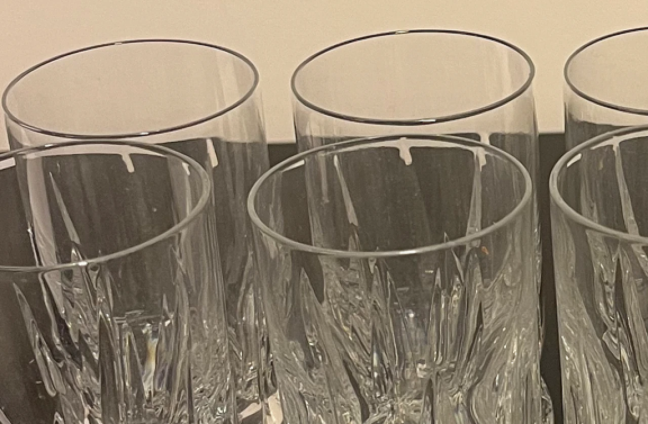 10 Crystal highball tumblers 3