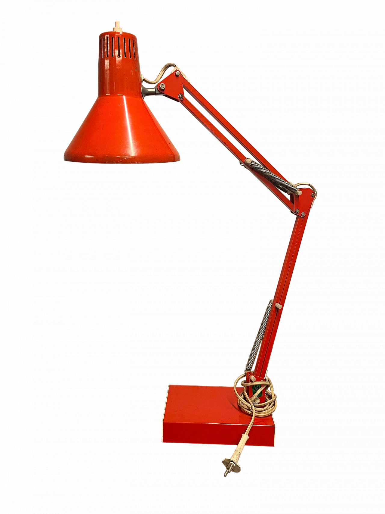 Lampada da tavolo rossa 4