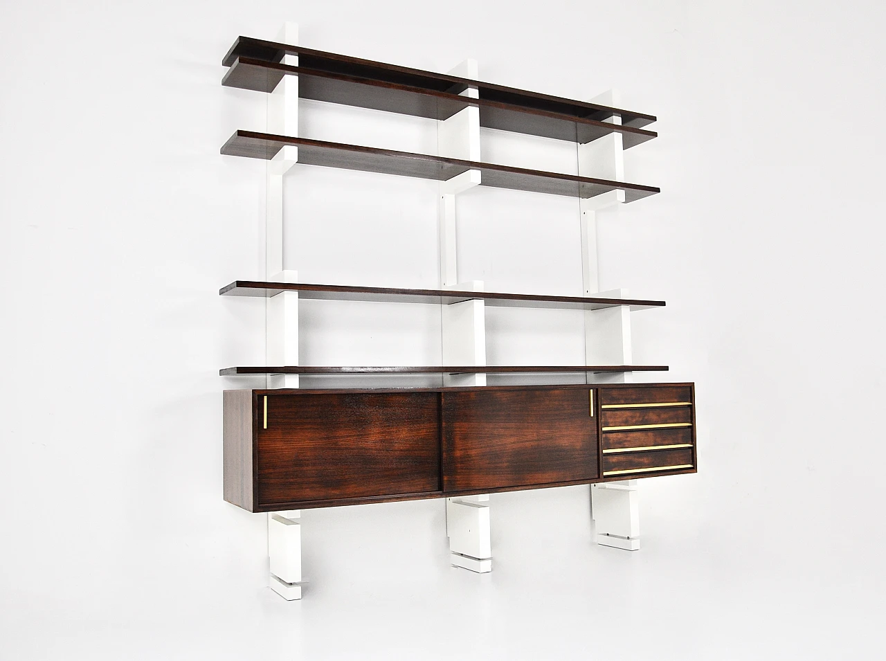 Extenso modular bookcase by Amma Torino, 1960s 2