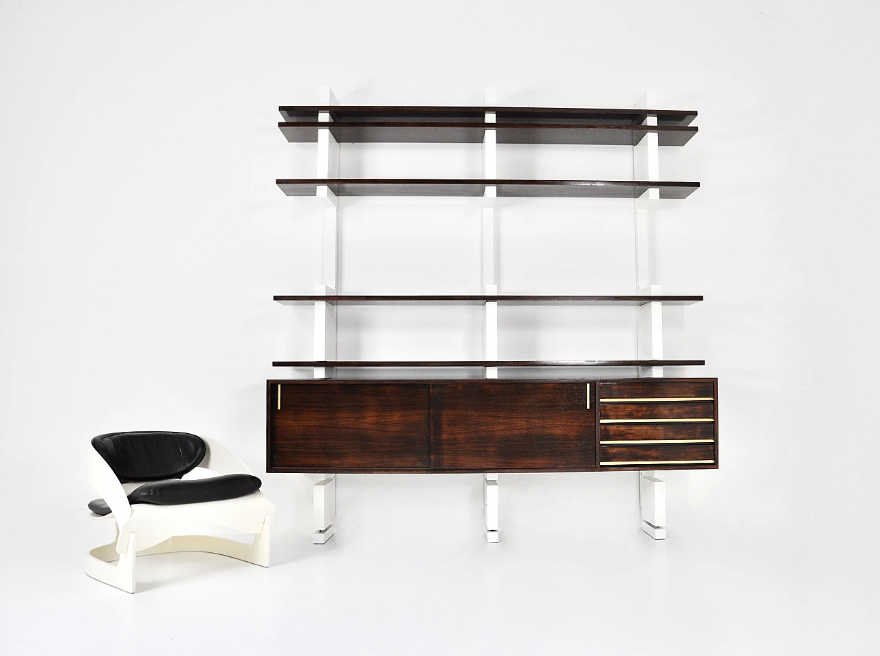 Extenso modular bookcase by Amma Torino, 1960s 4