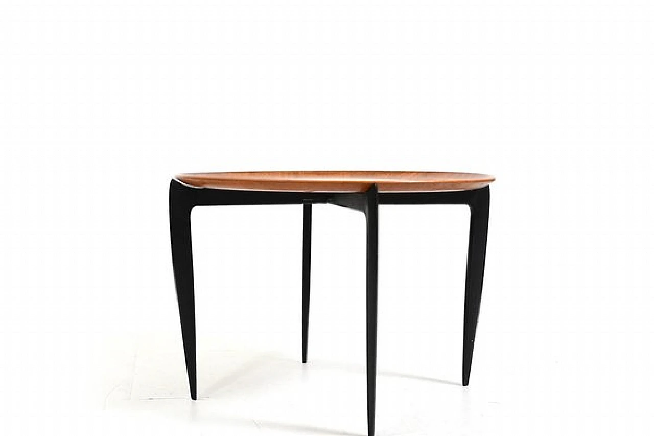 Tray coffee table by Willumsen and Engholm for Fritz Hansen, 1950s 3