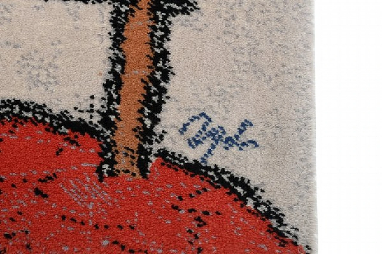 Wool carpet by Robert Jacobsen for Ege Axminster, 1987 3