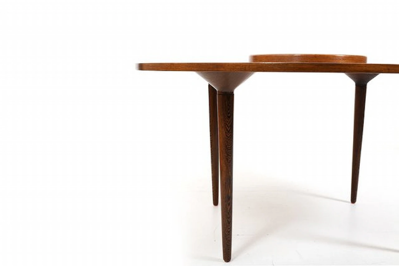 ND-126 wenge coffee table by Nanna Ditzel for Kolds Savvaerk, 1960s 7