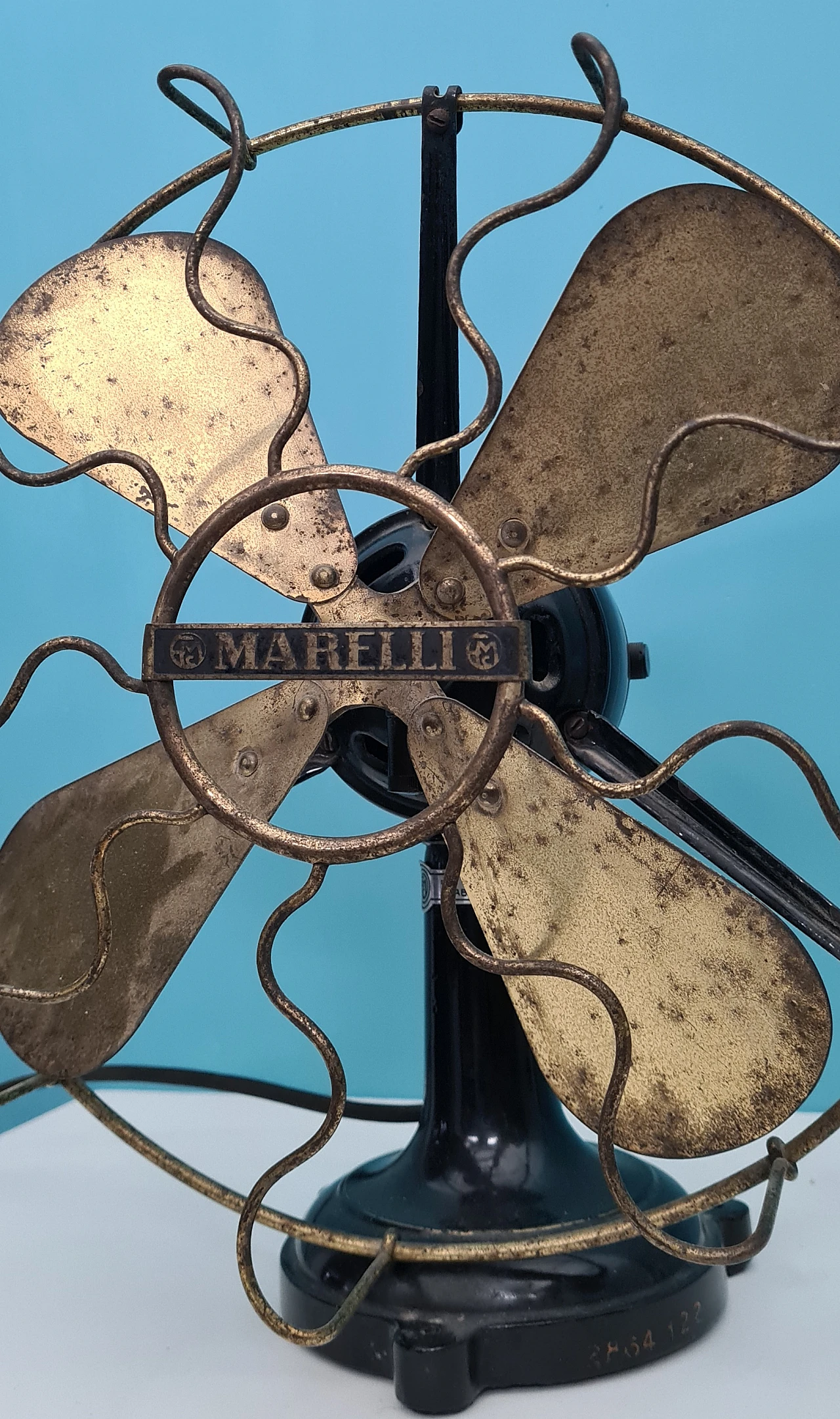 Industrial table fan by Ercole Marelli, 1930s 3