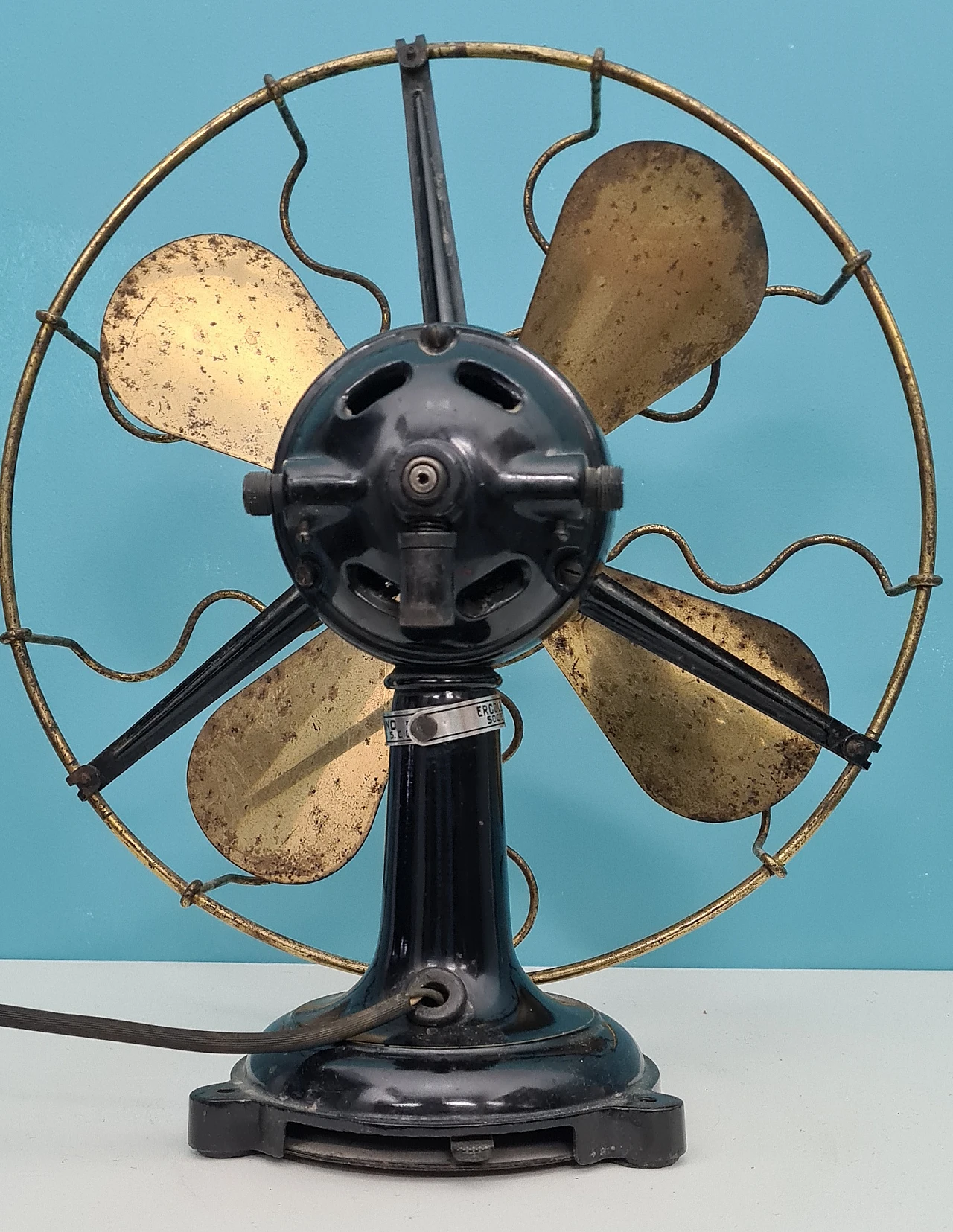 Industrial table fan by Ercole Marelli, 1930s 7