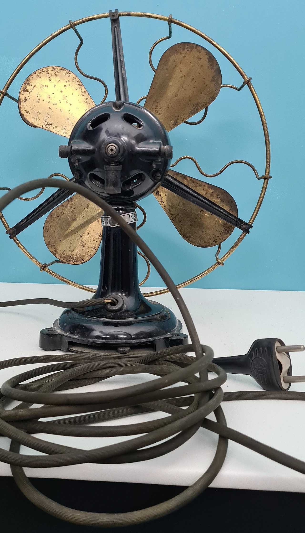 Industrial table fan by Ercole Marelli, 1930s 8