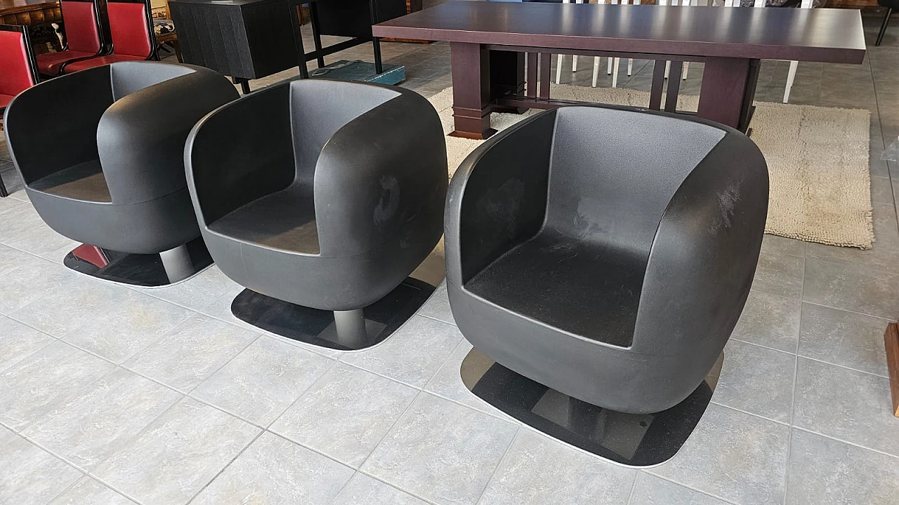 3 Poltrone Big Jim di Stefano Getzel per Luxy 9