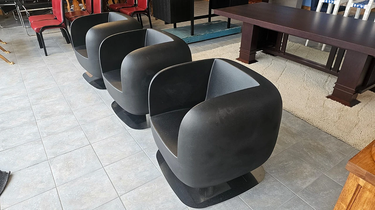 3 Poltrone Big Jim di Stefano Getzel per Luxy 11