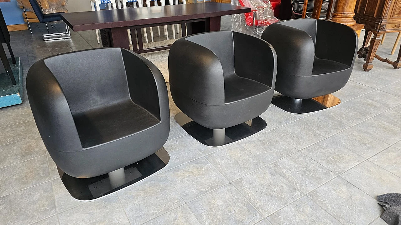 3 Poltrone Big Jim di Stefano Getzel per Luxy 13