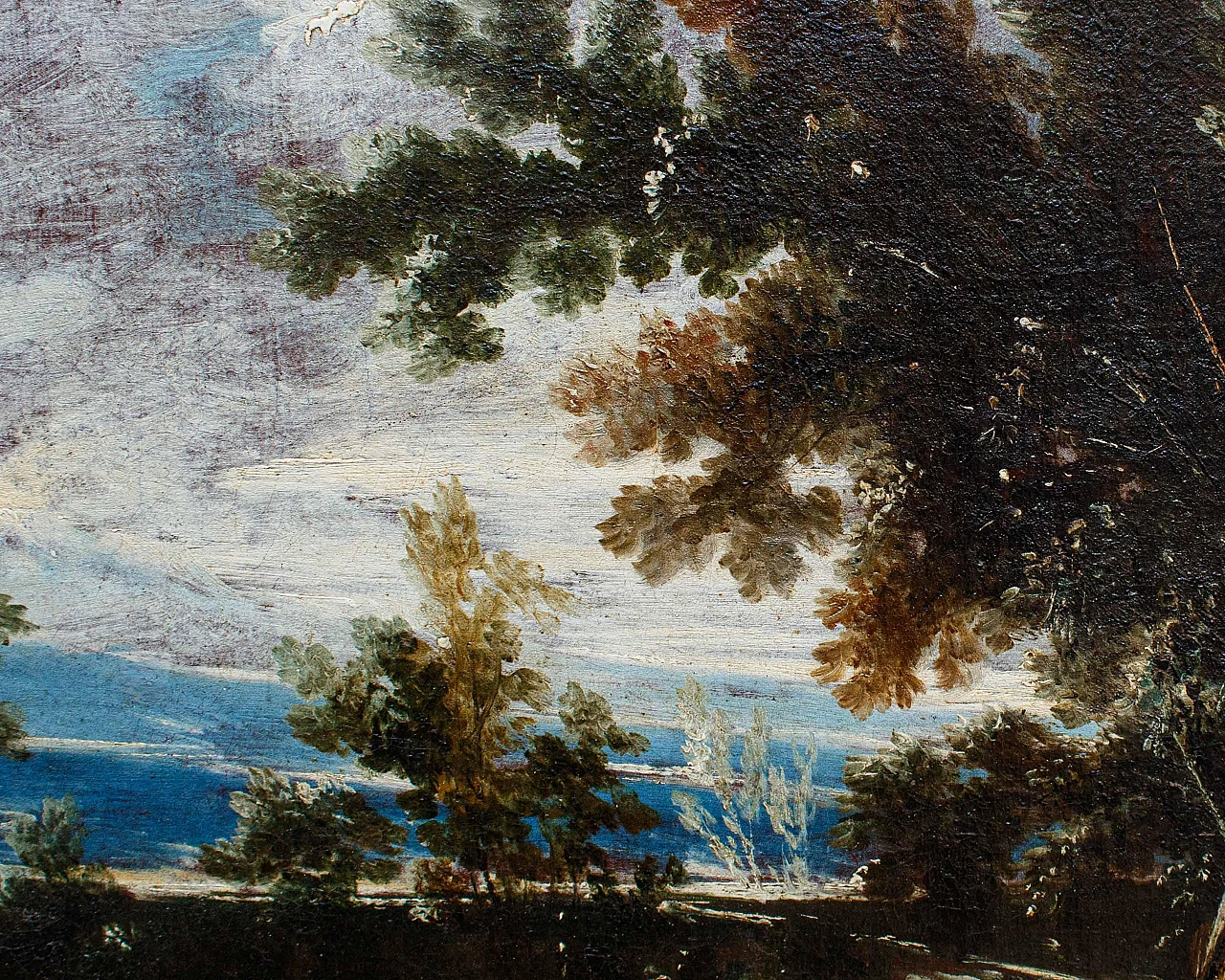 Antonio Francesco Peruzzini, pair of landscapes, 19th century 13