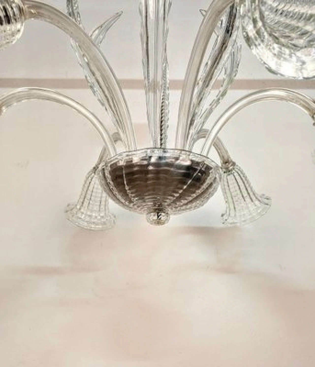 Murano glass chandelier by Barovier, 1940s 2