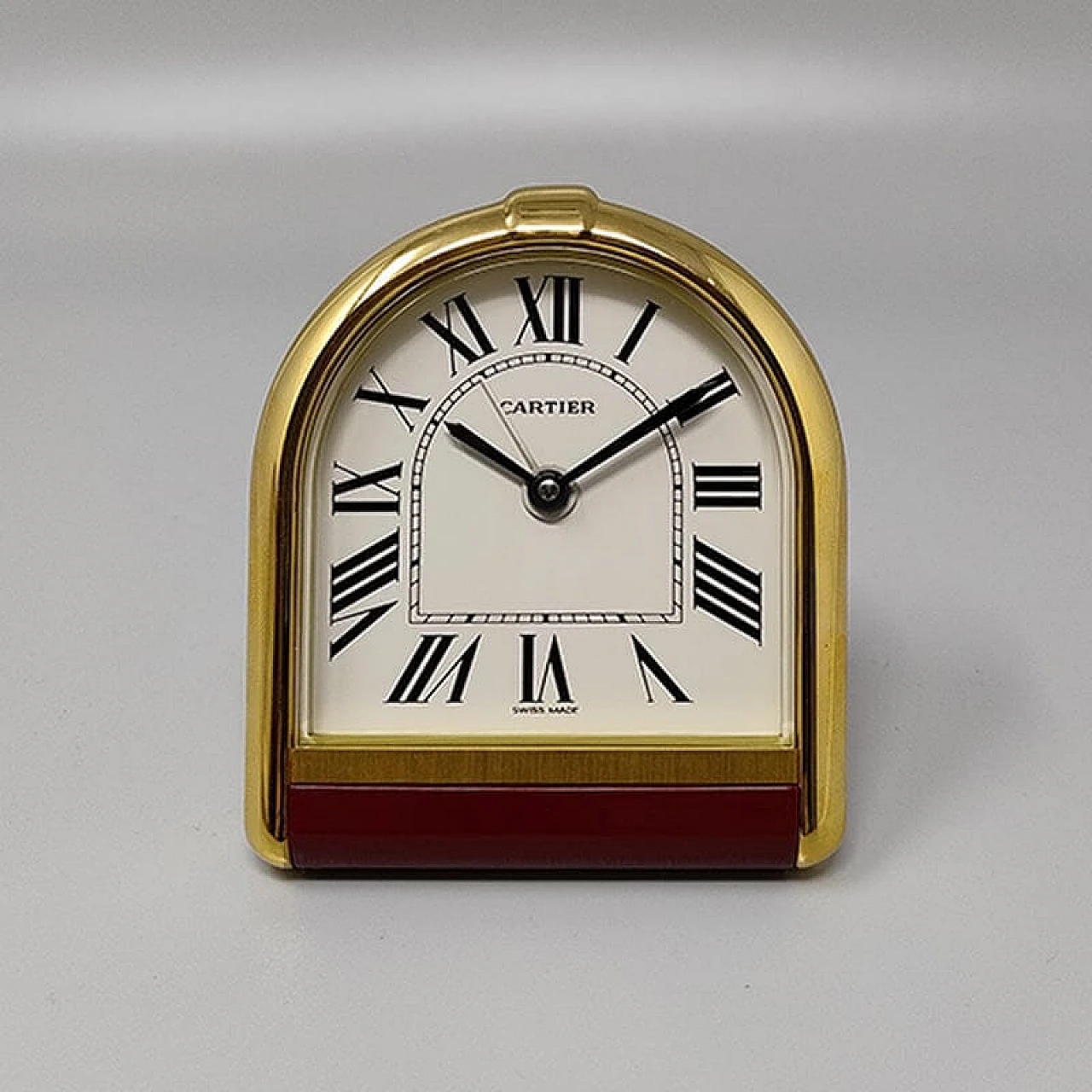 Sveglia pendulette Romane di Cartier, anni '80 2