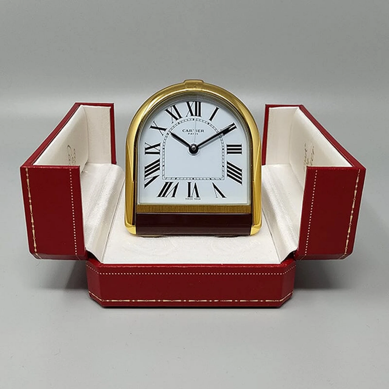 Sveglia pendulette Romane di Cartier, anni '80 8