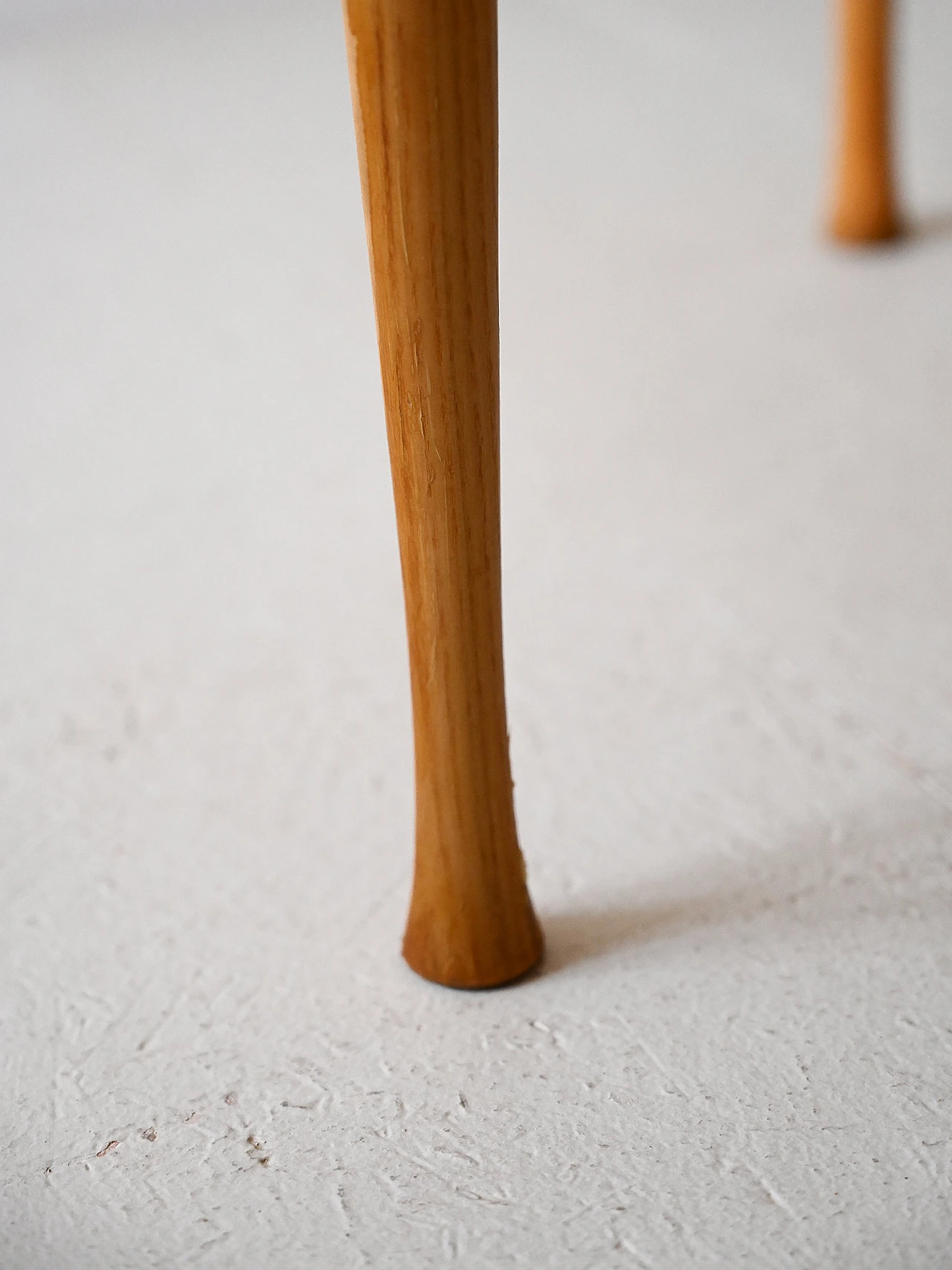 Scandinavian oak coffee table, 1960s 6